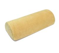 YANGHX Memory Foam Bolster Pillow for Neck Back Lumbar Spine Knee Pain Relief Pillow Support Half-Moon (Yellow)