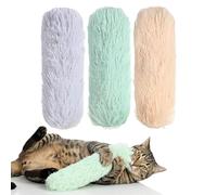 YANGJINGSHE Catnip Toys for Indoor Cats, 3 Packs - Interactive Plush Toys with Built-in Catnip & Sound, Crinkle Tail Promotes Exercise, Soft & Durable for Kittens & Adult Cats