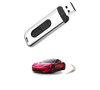 YANGKTIC Tesla USB 128GB USB 3.1-SSD Flash Drive - Tesla Model 3 - Model S - Model X - Model Y - 128GB Solid State Drive Portable