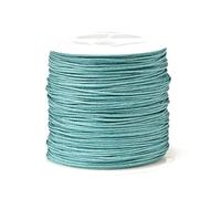 YANGLY 1 Roll Nylon String for Bracelet Making 0.8mm 49 Yards Knotting Cord Beading Bead Thread Colored Craft String Wire Rope