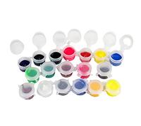 YANGLY 18 Colors Epoxy Resin Pigment Paste Set, Non-Toxic, Glow in Dark, 2g Each, 60g Total, Resin Dye for Jewelry Making, DIY Crafts