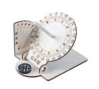 YANGLY Sundial-Models Equatorial-Sundial Clock Scientific Models-Sundial Desktop Ornaments Geography Teaching Tool for Students