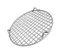 YANGMUM Round Grill Rack Cooking Grid Stainless Steel Cross Grid Support Suitable for Baking and Steaming Cooking Grid Replacement Part