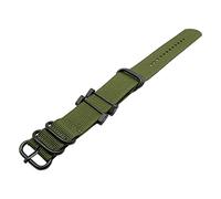 YANGQI yaoqijie Fashion Nato Compatible With Suunto Core Nylon Strap Band Kit W Lugs Adapters 24mm Watchbands Nylon Smart Bracelet Fit For Men lasting (Band Color : Green)
