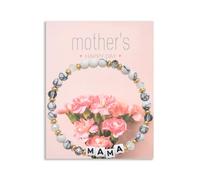 YangQian Mom Gifts for Mothers Day Birthday Presents for Mom Mama Gift for Mommy from Daughter Son Moms Bead Bracelet Gift, S, Stone, no gemstone