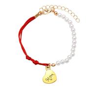 YangQian Mother Gifts for Christmas Birthday Wedding Day Mom Bead Bracelet Present Mom Appreciation Thank You Mama Mommy Gifts Ideas, S, Alloy Steel, no gemstone
