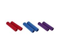 Yangshe 12 Pcs Soft Rubber Bicycle Handlebar Non-Slip Accessories for MTB Road Bike & Fixed Gear(Blue)