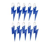 Yangshe 120Pcs Reflective Keychain Set High Visibility Night Safety Keyrings for Bags Backpacks