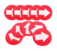 Yangshe 25Pcs Reflective Arrow Direction Signs PVC Trail Markers for Outdoor Camping Navigation