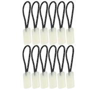Yangshe 60pcs Glow in The Dark Zipper Pulls Luminous Anti-lost for Backpack Coat Tent