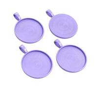 Yangshe Bezel Pendant Trays 60pcs 25mm Inner Size Plated Classic Simple Style Cabochon Base Setting Charms Pendant(C1-41)