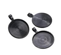 Yangshe Bezel Pendant Trays 60pcs 25mm Inner Size Plated Classic Simple Style Cabochon Base Setting Charms Pendant(A3-20)