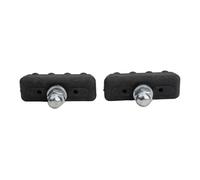 Yangshe Bicycle Brake Shoes Pads Set, Rubber Aluminum Alloy Silent Sand Drainage Texture Design for MTB Road Bike