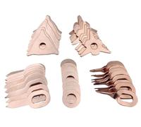 Yangshe Dent Puller Rings 100pcs Dent Pulling Straight Washer For Spot Welder Panel Welding Machine Consumables Sheet Metal for Auto Body Panel Repairs(04)