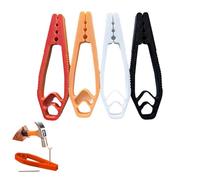 YANGSHINE 4 PCS Nail Holder Hammering Lightweight & Portable Nail Fixing Tools to Keep Fingers Safe Convenient & Sturdy Nails Fixer Hand Tools for DIY Enthusiasts Carpenters