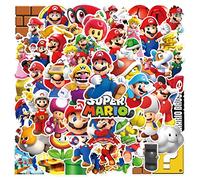 Yangsiw Cartoon Stickers for Laptop, Cars, Phone, Water Bottle, Skateboard, Suitcase, Guitar, Pad, Cute Anime Vinyl Stickers, Waterproof, Scrapbook Stickers 50pcs …