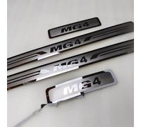 YANGSKT1 4 PCS Car Door Sill Protectors for MG MG4 EV 2022-, Car Door Edge Entry Scuff Guard Strips, Scratch Stainless