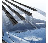 YANGSKT1 4PCS Car Windshield Wiper Blade Strips for Hyundai i30 III ab 2016, Windscreen Wiper Rubber Strips Front Rear Windshield Wipers Baldes Rubber Strip