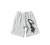YANGSMEN Classic Letter Print Summer Men's and Women's Loose Casual Trend Hip-hop Sports Shorts Breathable and Comfortable Shorts (Color-3,M)