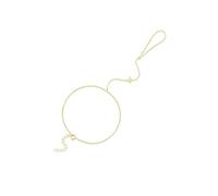 YANGTINGA Gold Star Bracelet for Women, Dainty Starburst Chain Bracelet | Adjustable extension chain, lobster clasp, layered look, everyday wear, bridesmaid gift, minimalist