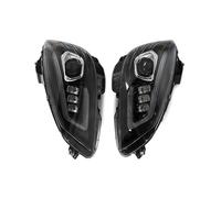 YANGTINGTING Car Headlight Headlamp Assembly For Benz C Class W204 S204 2007 2008 2009 2010 2011 Car Front Headlights DRL Headlamp Smoked Headlights Assembly