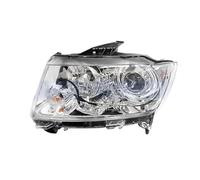 YANGTINGTING Car Headlight Headlamp Assembly For Jeep For Compass 2011-2015 Car Front Bumper Headlight Headlamp Head Lamp Headlights Assembly(11-13 white left)