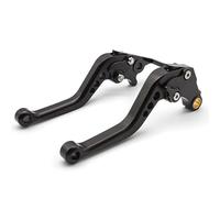 YANGTINGTING Motorcycle Clutch Brake for Roy for Enfei 535 650 for GT535 for GT650 for Interceptor for Continental for INT-650 8 Color Adjustable Motorcycle Brake Clutch Levers(Black 147mm)
