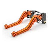 YANGTINGTING Motorcycle Clutch Brake for Vespa for GTS 250 300IE for GTS 300ie Super Touring for GTS250 for GTS300ie Motorcycle Front Rear Disc Brakes Levers(Orange 147mm)