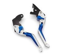 YANGTINGTING Motorcycle Clutch Brake for VFR800 for VFR 800 1998 1999 2000 2001 CNC 3D Rhombus Motorcycle Folding Extendable Brake Clutch Levers(B)