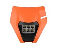 YANGTINGTING Motorcycle Headlight For SX F XCF For SMR 2014-2023 Universal Dirt Bike MX Motorcycle Headlight LED(17-19 Orange Light)