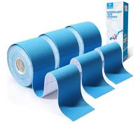 YANGTSUNG Kinesiology Tape 3 Rolls, 5 m x 5 cm Waterproof & Hyopallergenic Kinetic Sports Tape for Shoulder, Knee, Ankle Shin Splints Support, Physio & Sports Injury Muscle Tape