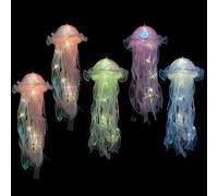 YANGUN 5 Pack Jellyfish Light, Jelly Fish Light Lamp, Light up Jellyfish, Glowing Jellyfish, Night Light Glowing Jellyfish for Baby Shower, Home Birthday Ocean Theme Party