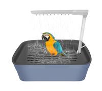 YANGUN Bird Bathhouse Bathtub, Automatic Bird Bathtub, Bird Shower Budgie, Pet Bath with Circulating Water Shower, Multifunctional Bird Shower with Multiple Taps