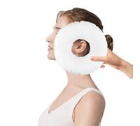 YANGUN Ear Piercing Pillow, 9'' Donut Pillow Piercing Pillows, DoughnutPillow for EarPiercing, Pillows with Hole for Ears GuardPillow, O-ShapedPillow for Side Sleepers CNH Releasing EarPain (White)