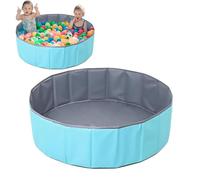 YANGUN Foldable Kids Baby Ball Pit, Kids Play Ball Pool, Foldable Baby Ball Pit for Indoor and Outdoor Use, Playhouse Playpen Ocean Ball Pool for Toddler Boys Girls(80cm) (80cm)