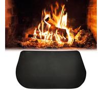 YANGUN Hearth Rugs for Fireplaces, 99 * 63CM Fireproof Fireplace Mat, Fireproof Indoor Fireplace Mat for Fireplaces Hearth, Fire Pit, Heaters, Stove Indoor