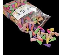 YANGWEN 120 Pcs Backflow Incense Cones, 6 Mixed Natural Scents Rose Sandalwood and More Kinds of Mixed Natural Backflow Incense Cones for Home Office Kitchen Bedroom Yoga Room