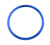 yangwu99 Fit For A-u-d-i A1 A3 S3 A4 A5 S5 A7 S7 Q3 Q5 TT Car Styling Auto Steering Wheel Cover Accessories Decoration Sticker Ring Case(Blue)