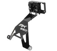 yangwu99 Fit FOR KYMCO AK 550 AK550 Ak550 Motorcycle Windshield Mount Front Phone Stand Holder Smartphone Phone GPS Navigaton Plate Bracket(C)