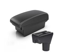 yangwu99 Fit For N-i-s-s-a-n March Micra K13 MK4 IV Armrest Box For N-i-s-s-a-n Sunny Car Armrest Box 2010-2023 Storage Box Interior Car Accessories(A3 Black white NOUSB)
