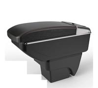 yangwu99 Fit For SEAT ARONA Car Armrest Central Storage Box Car Interior With Cup Holder Auto Accessories Double Layer 2017-2024(B3 white line NOUSB)