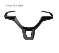 yangwu99 Fit For Skoda Octavia 2017 Fabia 2016 2017 Rapid Spaceback 2016 Car Accessories Car Steering Wheel Decoration Panel Trim(Carbon fiber color)