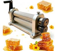 YANGYMM Manual Beeswax Comb Foundation Roller Mill, Beeswax Foundation Machine for Beekeeping 5.1MM