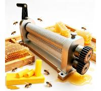 YANGYMM Manual Beeswax Comb Foundation Roller Mill Machine, Beeswax Foundation Machine 5.4MM