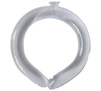 Yangyou Neck Cooling Tube, Wearable Cooling Neck Wrap for Summer Heat I Hands Free Cold Pack Ice Cooling Neck Collar,White