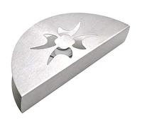 Yangyou Paper Towel Holder Stainless Steel Napkin Holder Fanshaped Organizer Container Home Dining Table Decoration