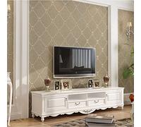 YangYun Home Decoration Modern Simple 3D Imitation Deerskin Non-Woven Diamond Lattice Pattern Non-Pasted Wallpaper for Living Room Bedroom TV Background Brown Color 1.73' W x 32.8'L=57 sq.ft