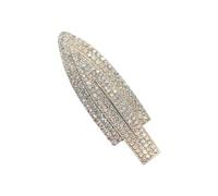 yangzerang Rhinestone Hair Barrette Clips Bangs Crystal Shiny Rhinestones Hairpin Duckbill Alligator Clip Pin Hair Accessories Glitter Hair Clips for Girls Women Lady