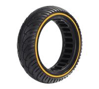 YANHAO Anti-slip Thickened Durable Tyres, Electric Scooter Tire Durable 8 1/2 * 2 Inner Front Rear Wear Color Solid Tire Electric Scooter Rubber Tire(Yellow 1PCS)