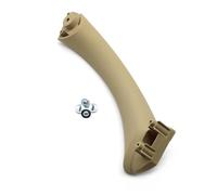 YANHAO Car Inner Door Pull Handle Cover, Black Beige Front Rear Left Right Inside Door Handle Cover Panel Trim Fit Use for BMW 3 Series E90 E91 316 320 325 328i 2005-2012(Inner Handle Beige R)
